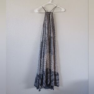 O'Neill Print Halter Boho Midi Dress